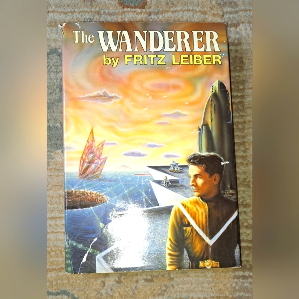 THE WANDERER Leiber, Fritz 1964 Book Club Edition Hardcover